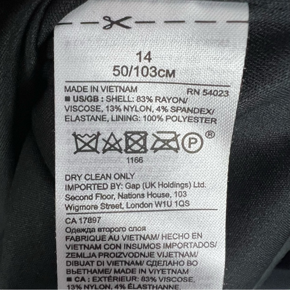 Banana Republic Black One-Shouler Dress Size 14 Pockets - Picture 8 of 11